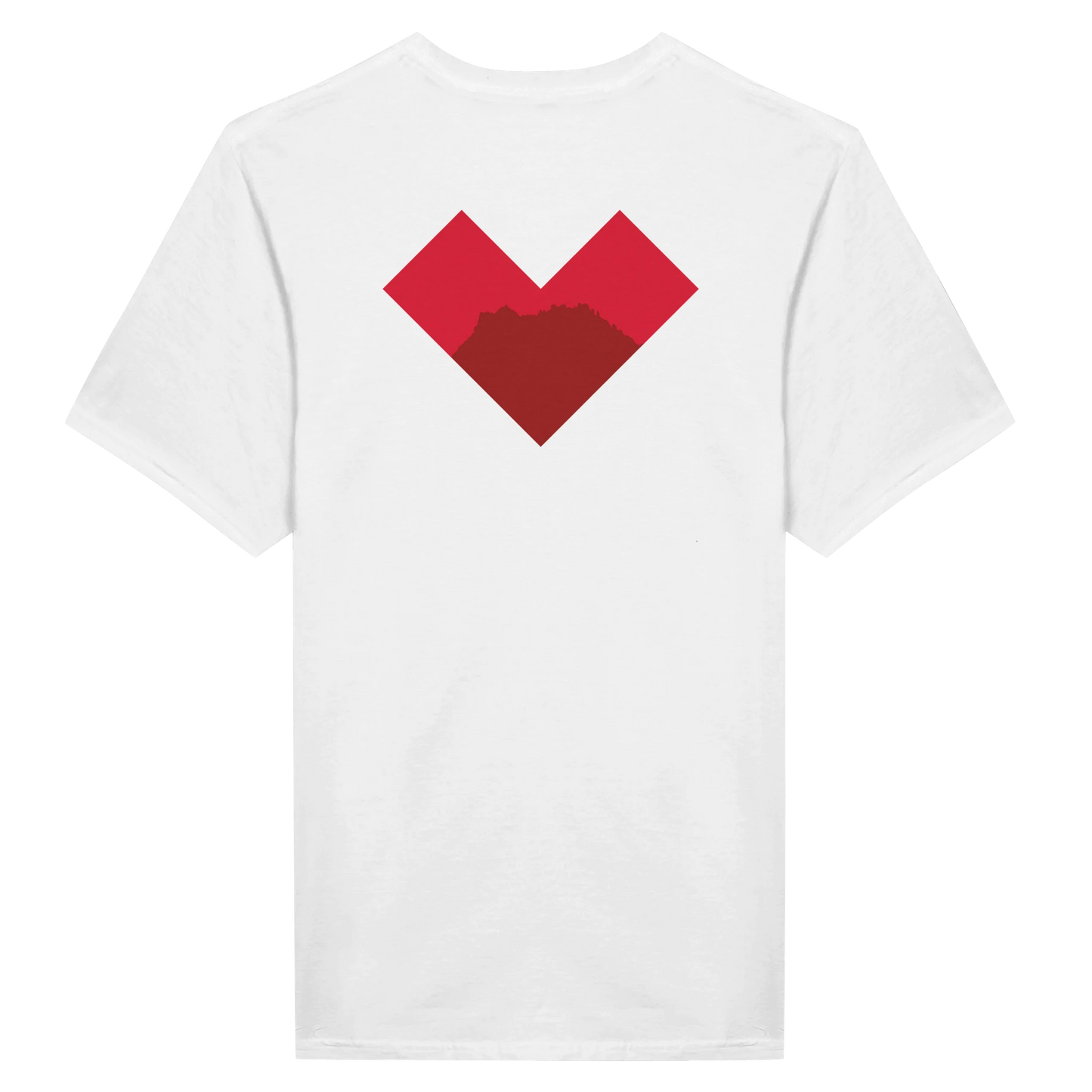 Lovenzago! la T-shirt con il Cridola nel cuore (retro) - Versione Unisex